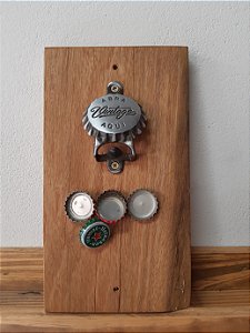 Abridor Magnético de Garrafas Tampinha Vintage