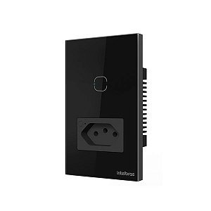 TOMADA SIMPLES 10A SMART WI-FI ETS 2001 PRETO