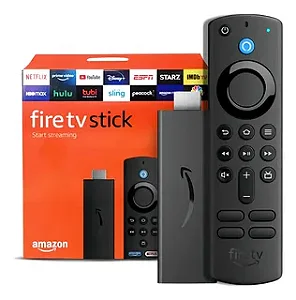 Adaptador para Streaming Amazon Fire TV Stick 3rd Gen Full HD - Preto