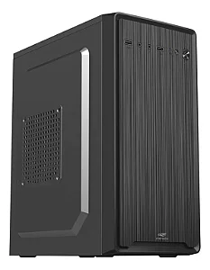 GABINETE (2 BAIAS)(PRETO)(C/FONTE)(C3TECH)(MT-33BK)