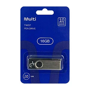Pen Drive 16 GB Twist PD588 - Multilaser