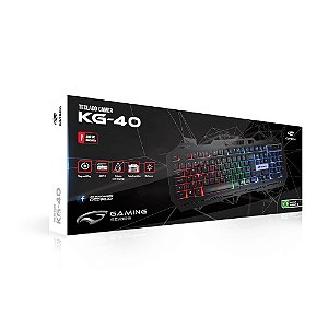 TECLADO USB GAME KG-40BK C3TECH
