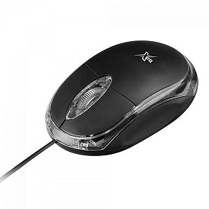 Mouse Optico Usb Vermelho 1000DPI - BRX