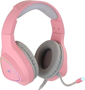 Fone De Ouvido Headset Gaming Chroma Rosa - Vinik