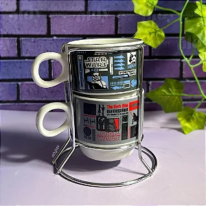 KIT XICARAS C/2PCS STAR WARS