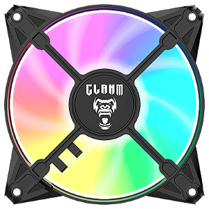 Kit 3 Cooler Fan Eurus Controladora+Controle ARGB 3P - CLANM