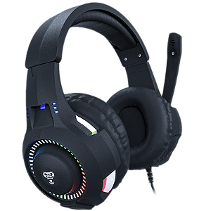 Headset Cyber Led Rainbow - CLANM