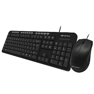 KIT Teclado + Mouse com fio KT-100 C3Tech