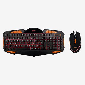 Teclado mouse game OEX TM301 Combo Gear 4000dpi 7botões