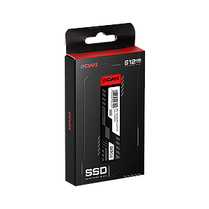 SSD PCYES M.2 2280 NVME PCIE 3.0X4 512GB - LEITURA 2200MB GRAVACAO 1700MB/S - SSDNVMEG3PY512