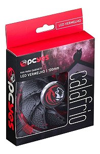 Cooler Fan Para Gabinete 120mm Calafrio Led - Pcyes