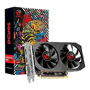 GPU RX 550 4GB GDDR5 128 BITS DUAL-FAN GRAFFITI SERIES - PJRX5504GGR5DF