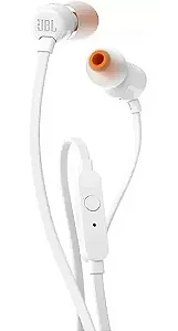 Fone de Ouvido Tune 110 Intra-Auricular Branco - JBL