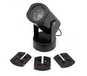 Luminária projetor com inserts preta - Imaginarium