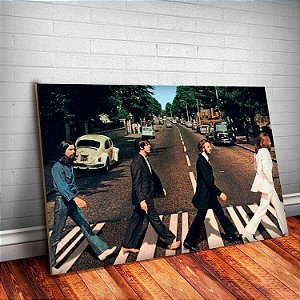 Placa Decorativa Beatles 7 Foto Clássica