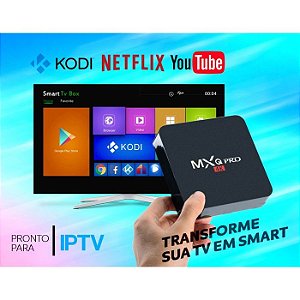 ANDROID TV BOX 4K - INTERNET TV