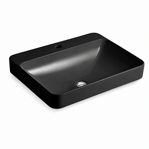CUBA AP LAV RET 1FURO VOX 584X460MM PRETO