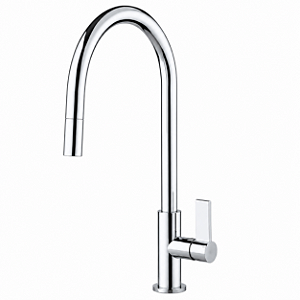 Misturador moncomando Smart Swivel Spray Alto Brilho