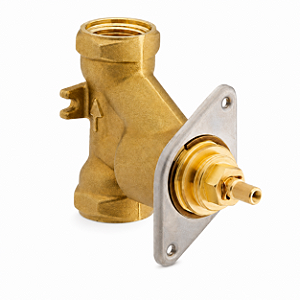 MasterShower Registro de pressão 3/4" com mecanismo cerâmico 1/4 de volta