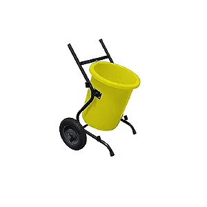 Carrinho Lutocar 100L para Varrição