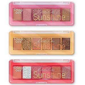 PALETA DE SOMBRAS HELLO SUNSHINE -CITY GIRLS