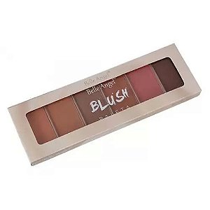 PALETA DE BLUSH 6 CORES BELLE ANGEL