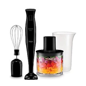 Mixer Turbo Chef Vertical Elgin, 200W, 127V, 700ml, Preto