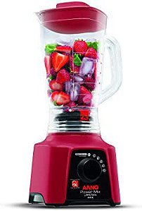 Liquidificador, Arno, Power Mix Limpa Fácil, Vermelho