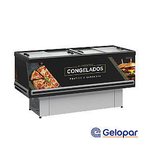 Ilha Expositor Gelopar 1,90m — 127V