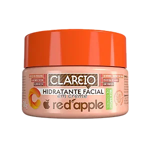 Hidratante Facial em creme Clareio Red Apple 100g