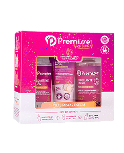Kit Facial Peles Mistas e Secas 460g Premisse