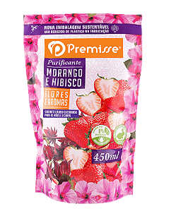Sabonete Líquido Morango e Hibisco Pouch 450ml Premisse