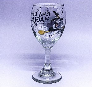 TAÇA DE VINHO ILHA DA MAGIA STORE