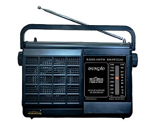 RM-PFT22AC-RÁDIO PORTÁTIL 2 FAIXAS-FM/AM