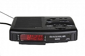 RM-RRD22-RÁDIO RELÓGIO DIGITAL AM/FM