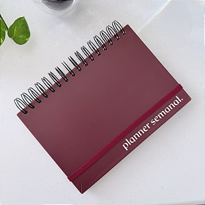 PLANNER SEMANAL VINHO