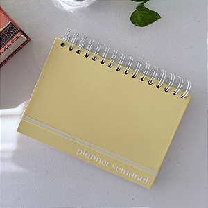 PLANNER SEMANAL AMARELO
