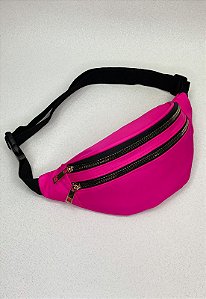 Pochete Bolsa Pequena de Nylon Pink P07