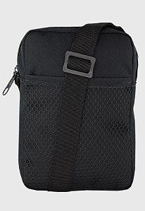 Shoulder Bag Bolsa Transversal Básica de Nylon Preta B065
