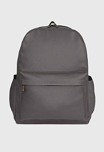 Lenna's Mochila Executiva Básica Masculina Feminina Cinza LE12