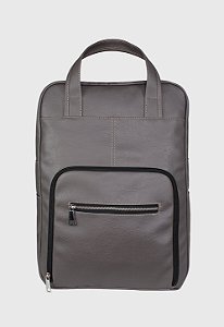 Lenna's Mochila Executiva Tamanho Grande Masculina Feminina Cinza LE14