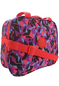 Bolsa Marmiteira Térmica Feminina Estampada Vermelha B026