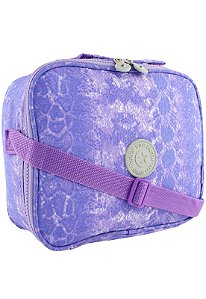 Bolsa Marmiteira Térmica Feminina Estampada Lilás B025