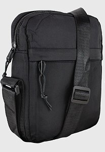 Shoulder Bag Bolsa Transversal Pequena de Nylon Preta B034
