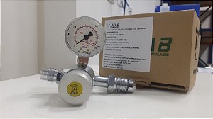 Válvula Reguladora Para Cilindro Com 1 Saída Ar Comprimido - IFAB