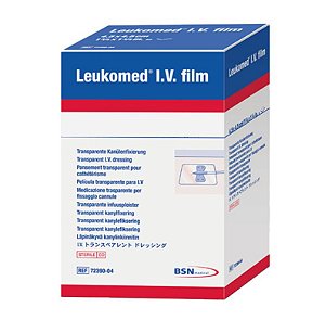 Curativo IV Filme 8,5 X 11,5CM Leukomed Caixa C/50 Unidades - BSN Medical