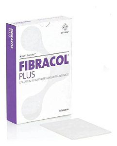 Curativo de Colágeno Fibracol Plus 5,1 Cm x 5,1 Cm Cx/ 12 Un - Systagenix