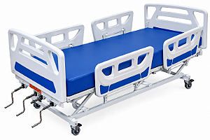 Kit Cama Elevação 3 Manivelas S-8800-C Com Colchão D-33 - Salutem