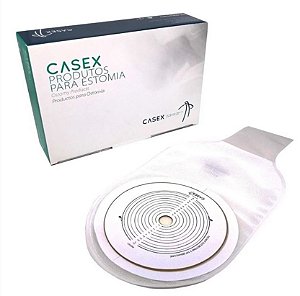 Bolsa de Colostomia Drenável Infantil Recortável 51mm C/10 unidades - Casex (VENCIMENTO 18/08/2023)