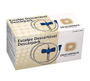 Scalp 23G  Descartável Luer Lock Caixa C/100 Unidades - Descarpack